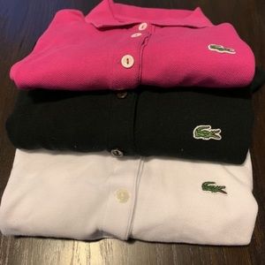 Lacoste polos (youth) for sale